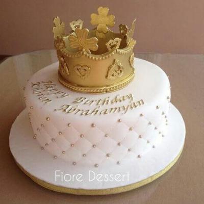 Golden Crown cake